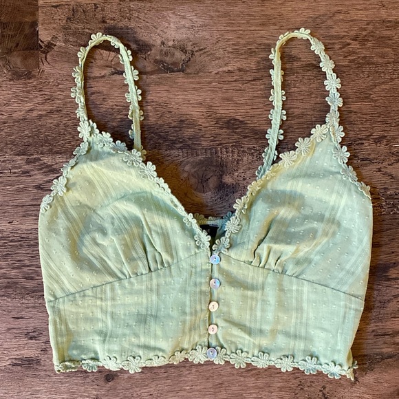 PacSun Tops - Light Green PacSun Cropped Tank